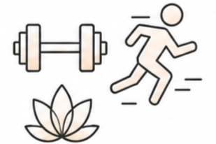 Fitness centre/gym and wellness zones